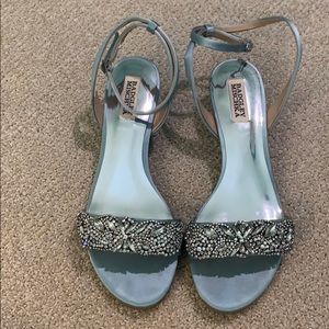 Badgley Mischka Bridal Mini Wedge Sanadal